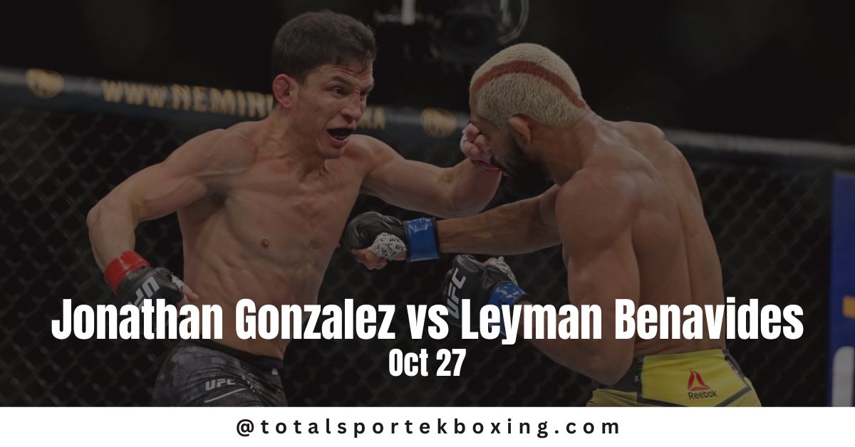 Jonathan Gonzalez vs Leyman Benavides